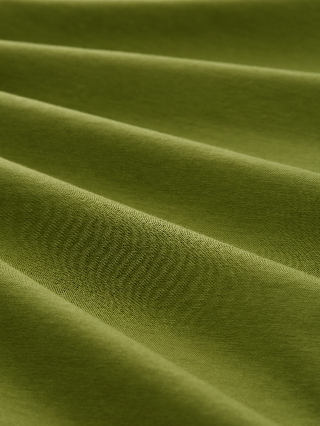 T-Shirt mit Print - deep ivy green - Material-Ansicht