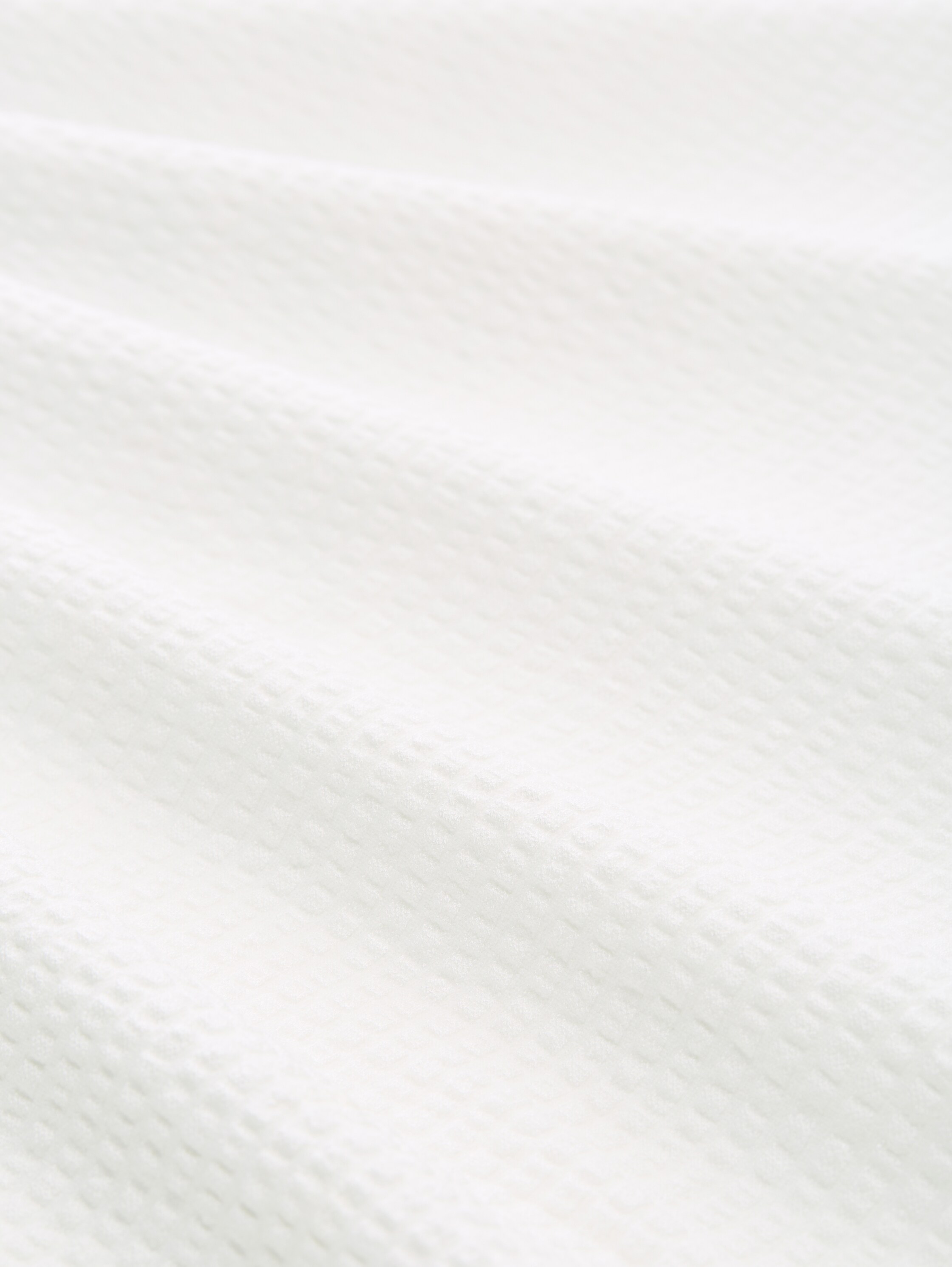 T-Shirt im Material-Mix - whisper_white - 