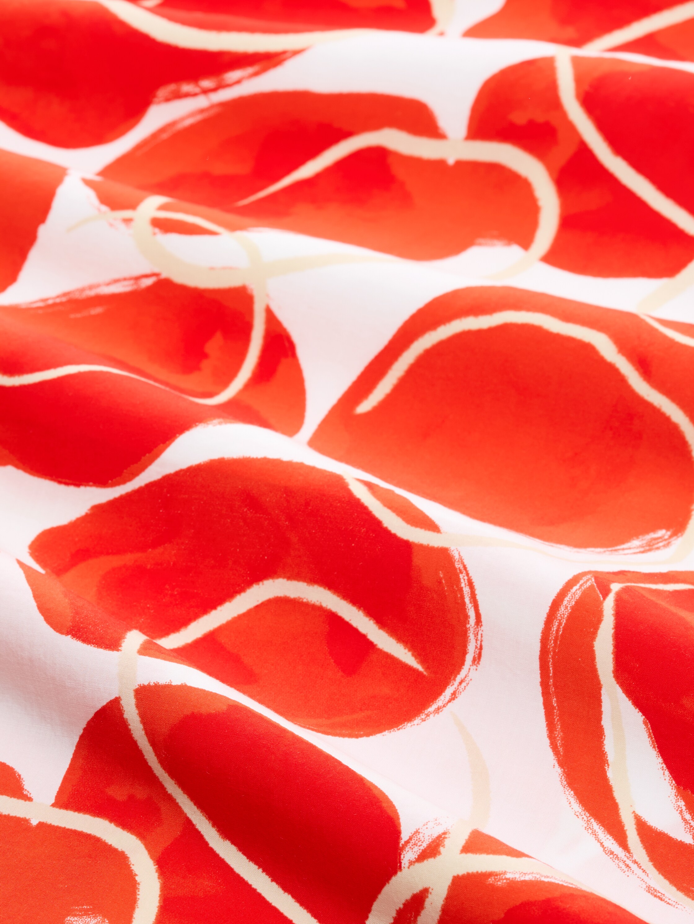 Midi-Wickelkleid mit Muster - abstract_bubble_print - 