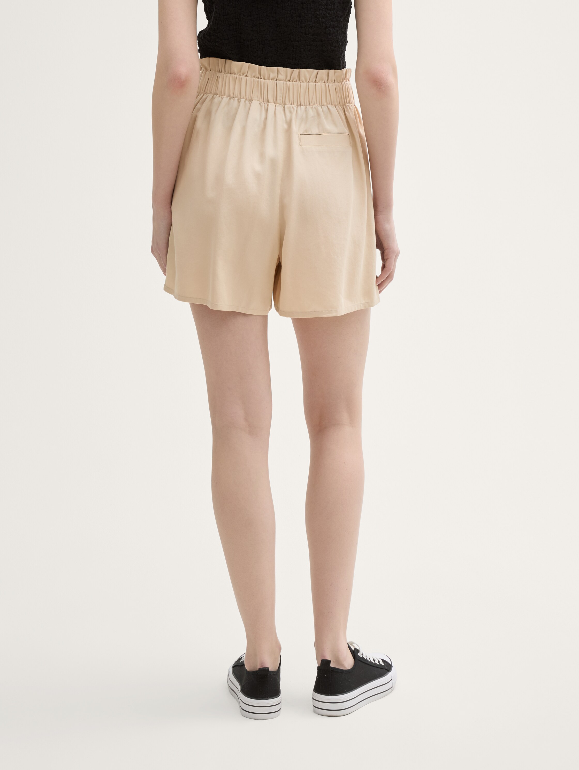 Paperbag Relaxed Shorts - light_breeze_1 - 