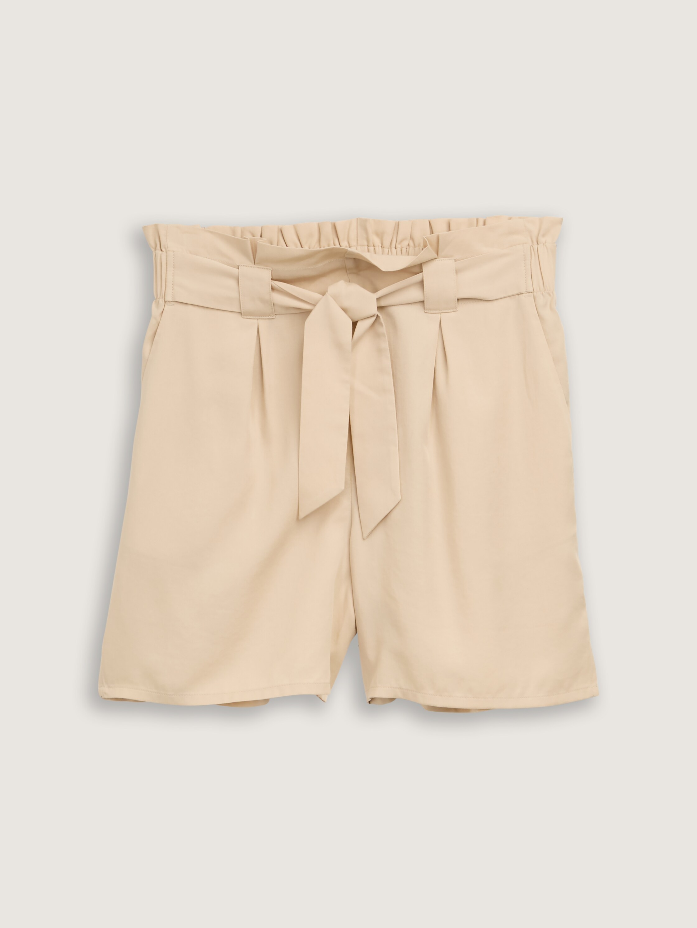 Paperbag Relaxed Shorts - light_breeze_1 - 