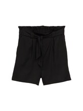 Nicht ausgewählt, Paperbag Relaxed Shorts von , schwarz
