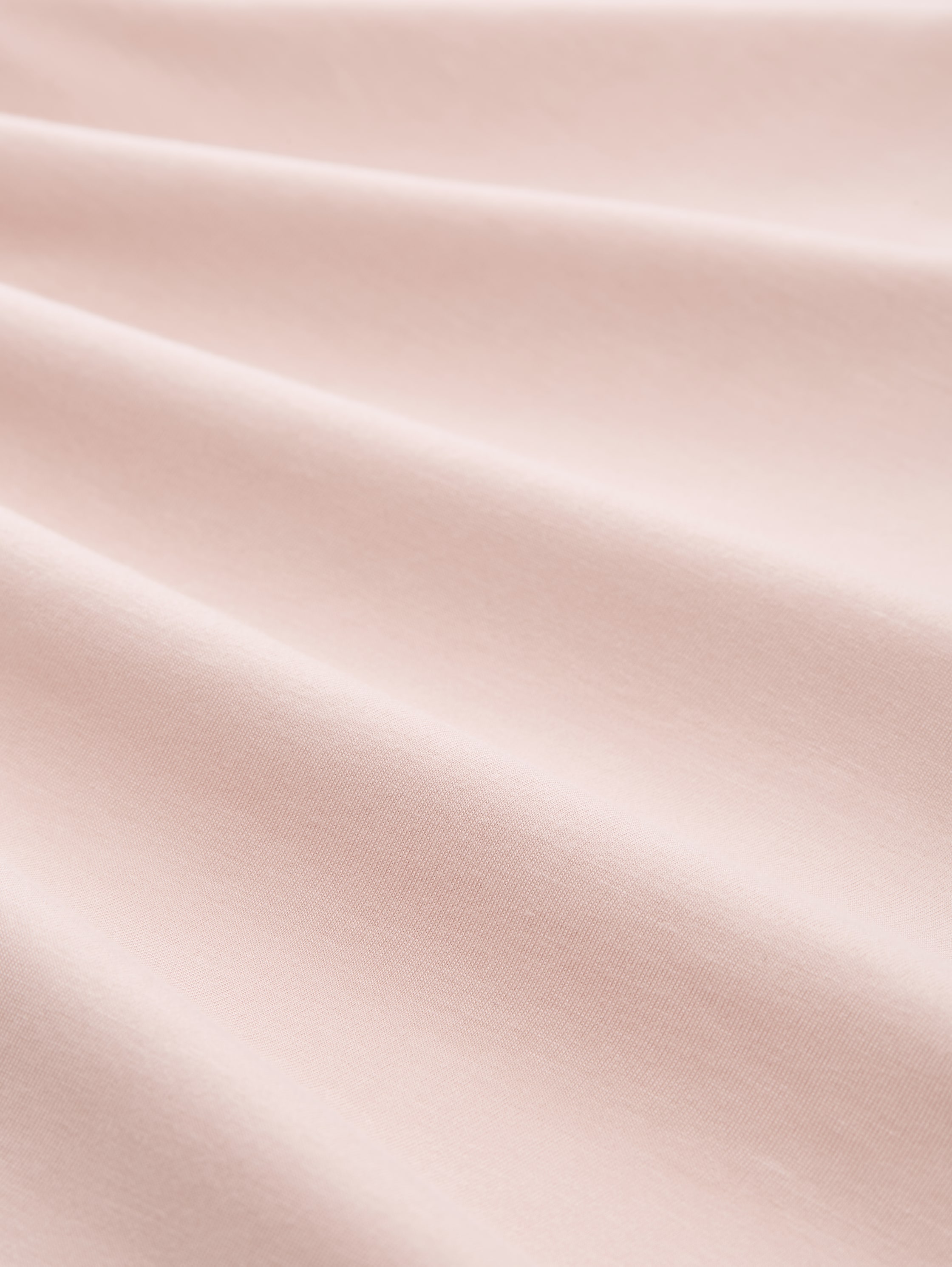 Loose Fit T-Shirt mit V-Ausschnitt - rose_smoke - 