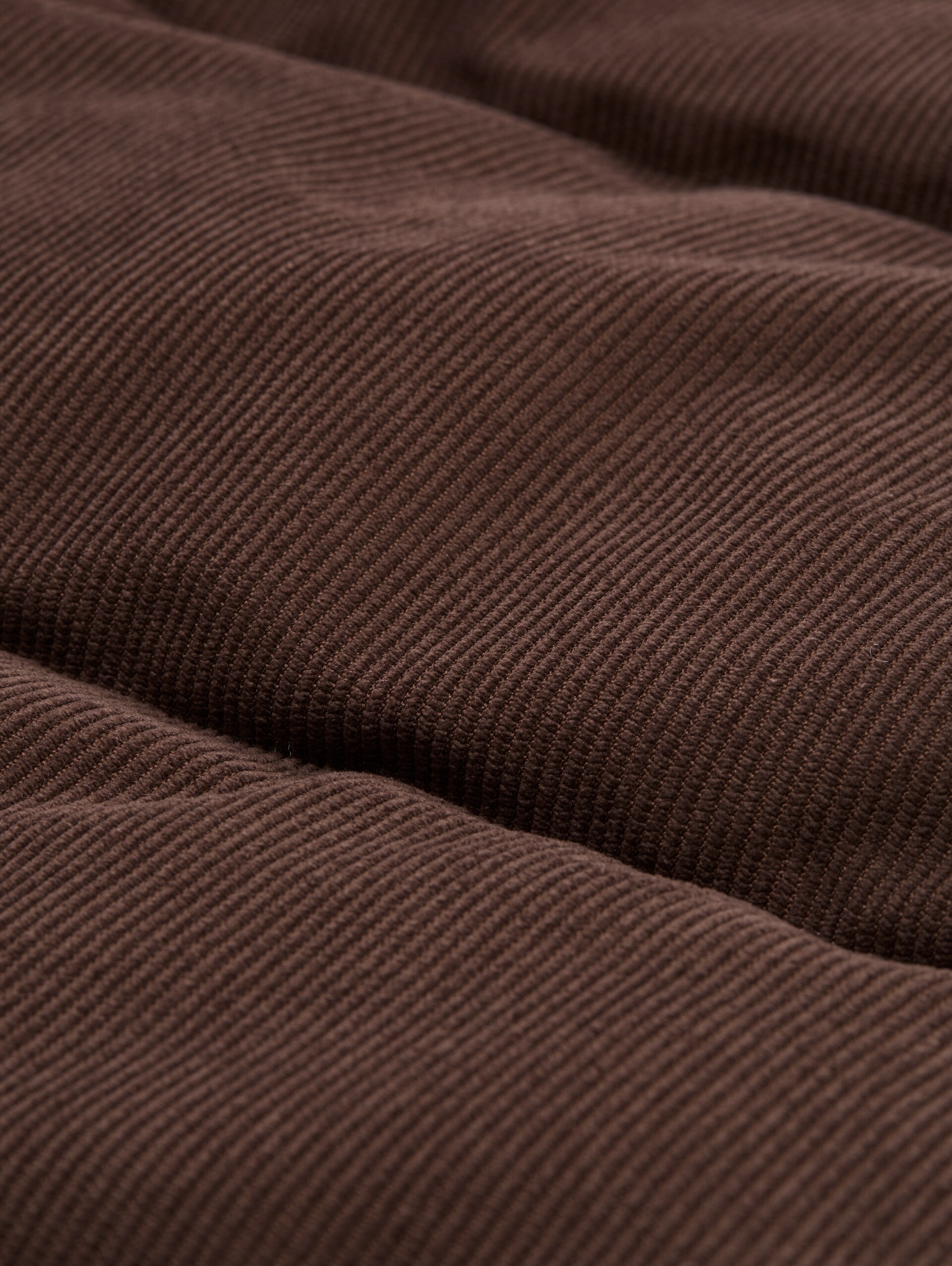 Cord Puffer-Jacke mit abnehmbarer Kapuze - bag brown - Produkt-Detail-Ansicht