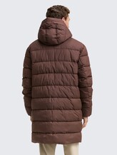 Parka matelassée avec capuche - bag brown - Vue arrière du modèle