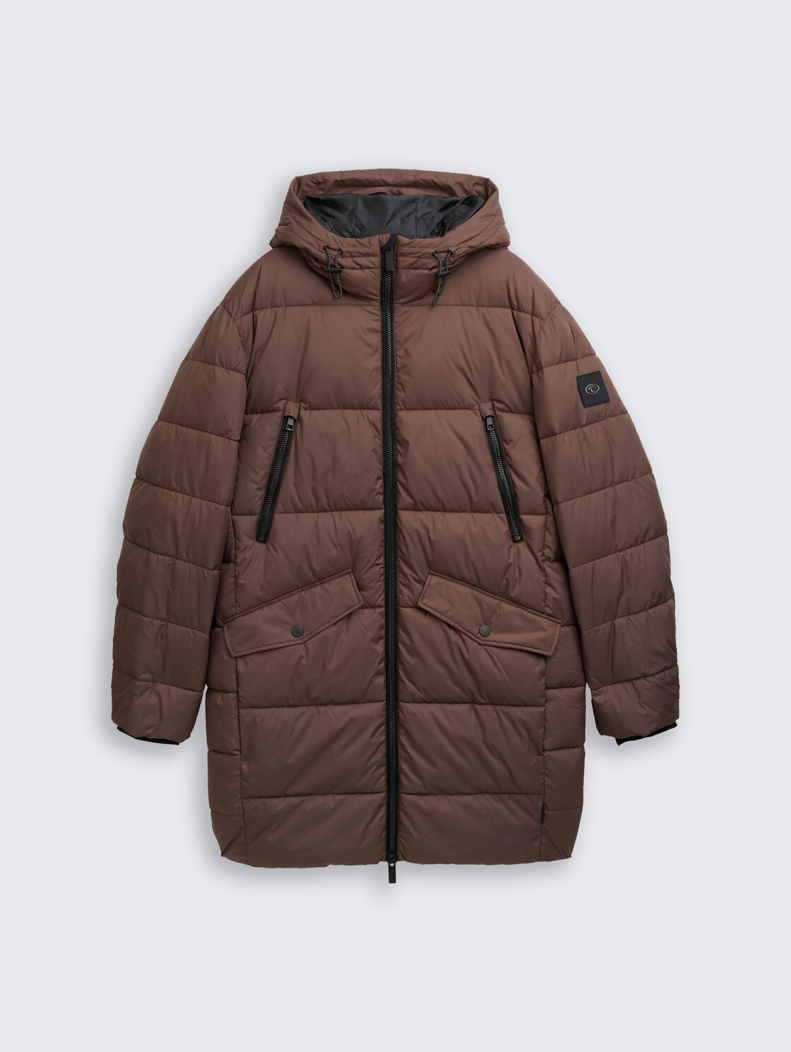 Puffer Parka mit Kapuze - bag brown - Vorder-Produkt-Ansicht
