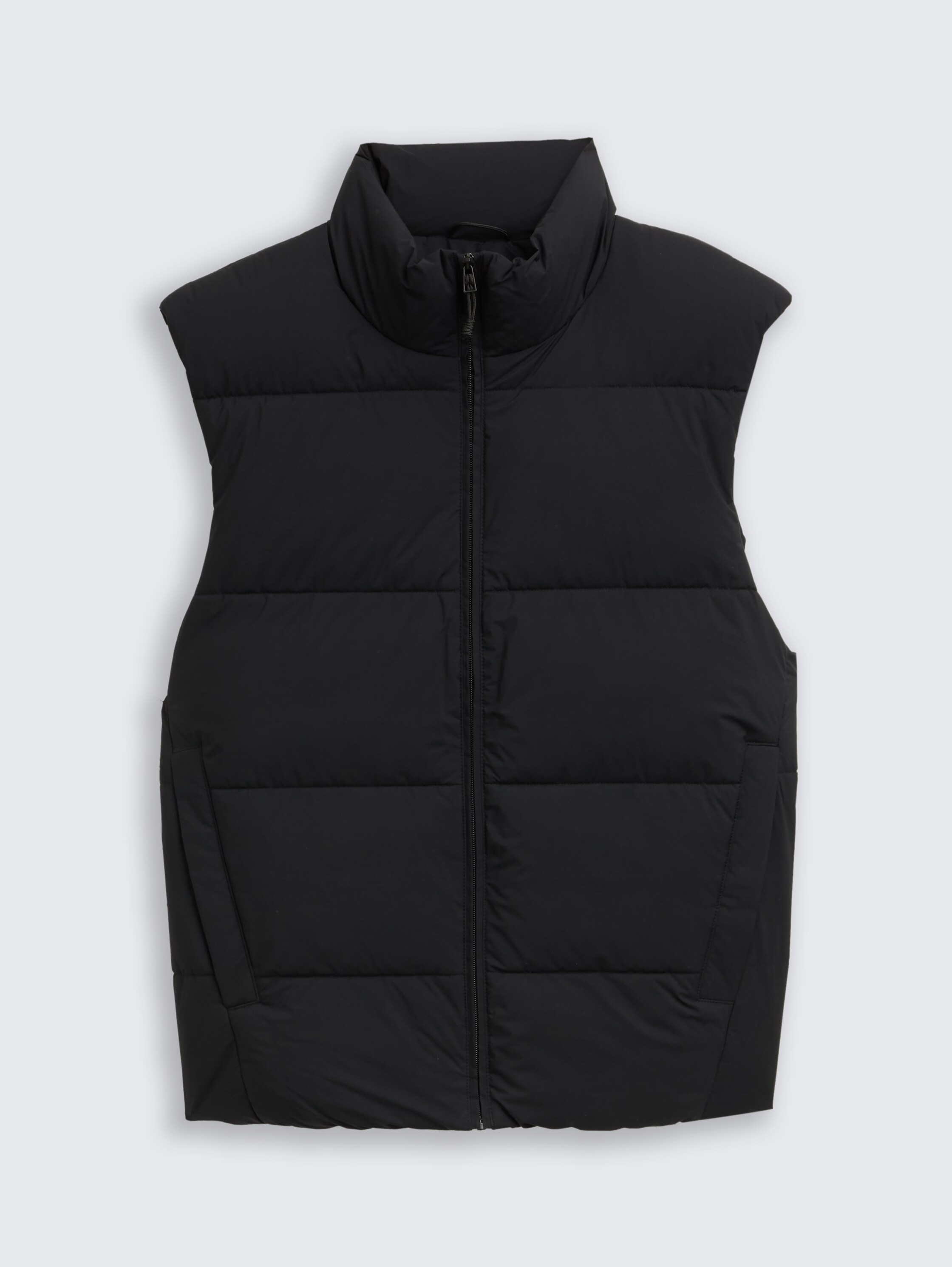 Puffer-Weste mit Stehkragen - black - 