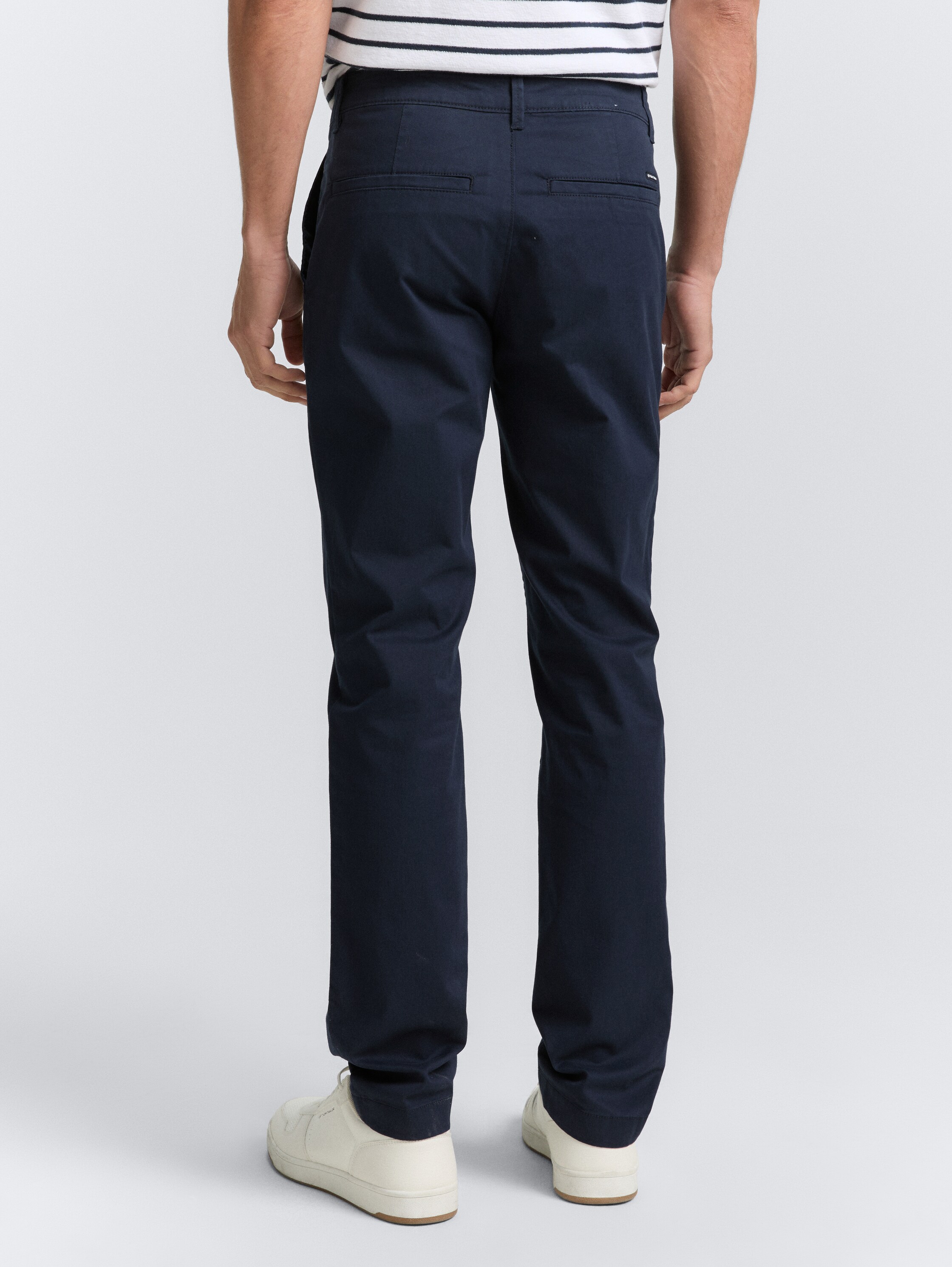 Regular Fit Chino Hose - sky_captain_blue_1 - 
