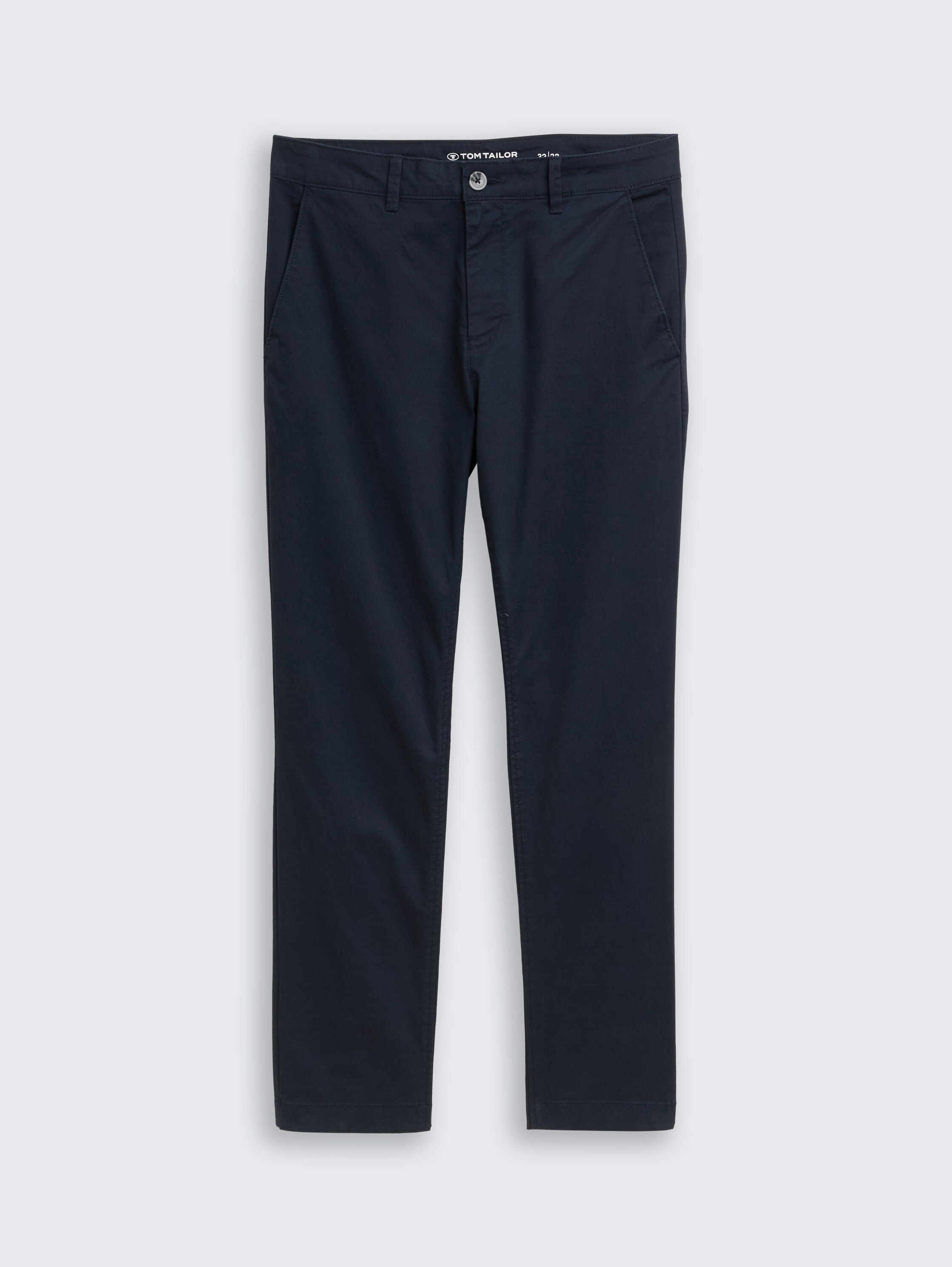 Regular Fit Chino Hose - sky_captain_blue_1 - 