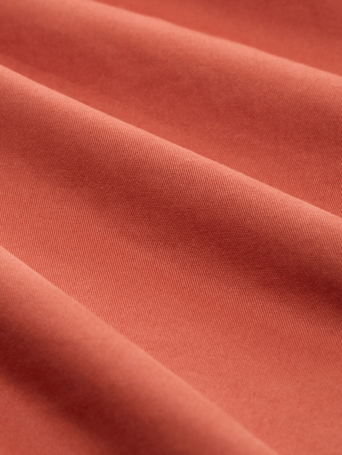 Regular Fit Chino Hose - rust red - Material-Ansicht