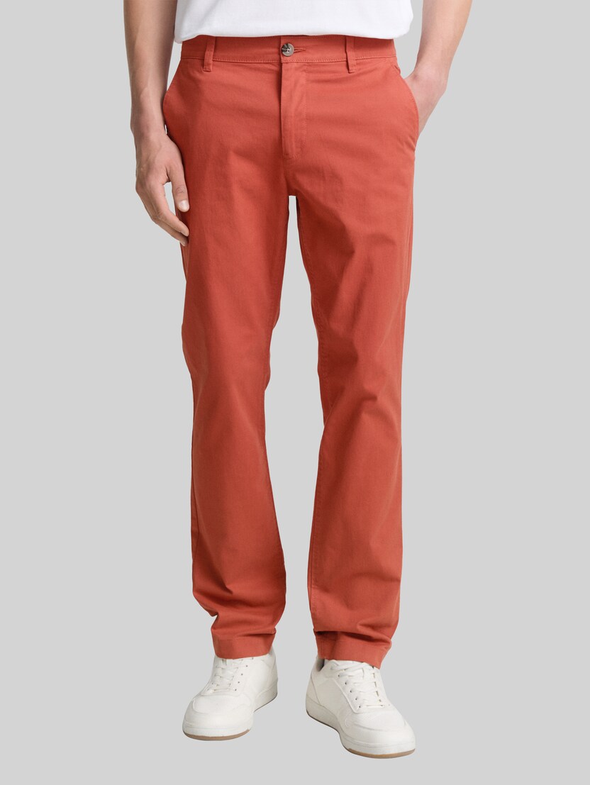 Regular Fit Chino Hose von Men, rust red