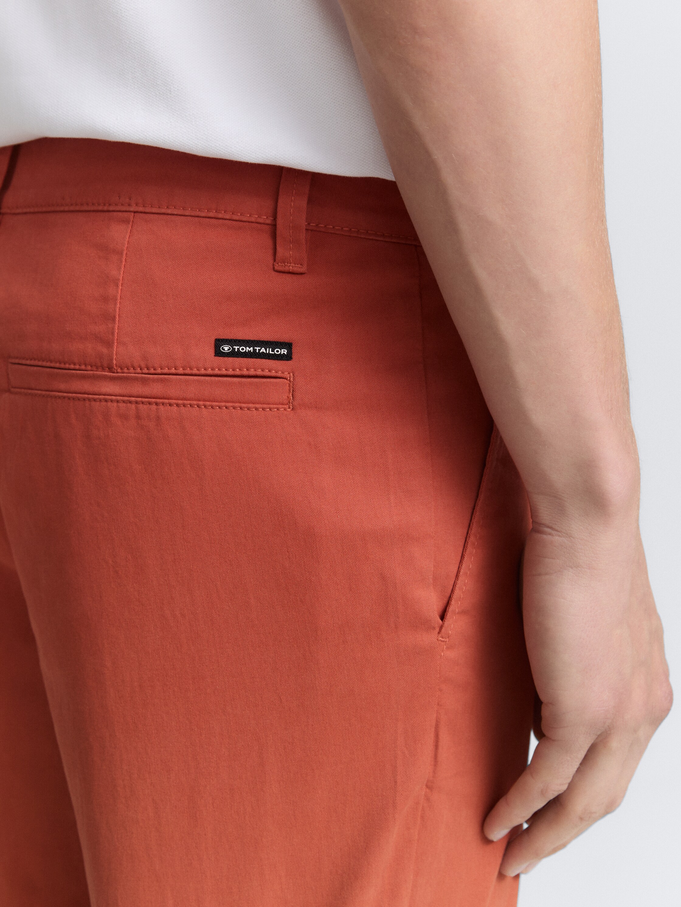Pantalon chino Regular Fit - rust_red - 