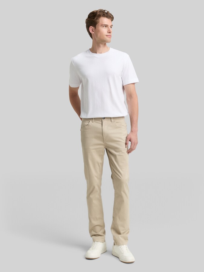 TTJOSH Normale Slanke Broek door Men, light cashmere