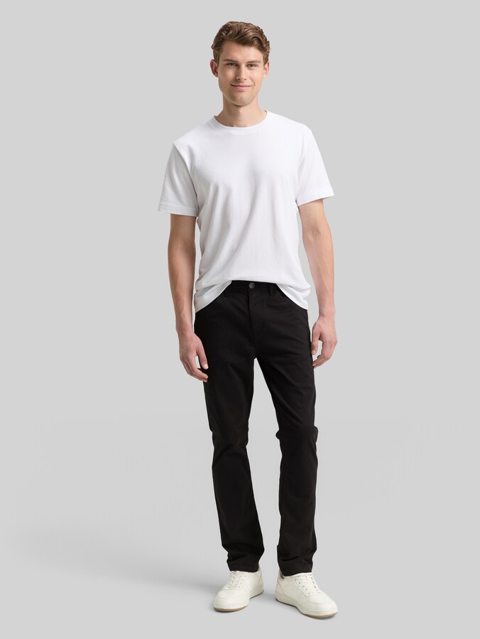 TTJOSH Normale Slanke Broek door Men, Black