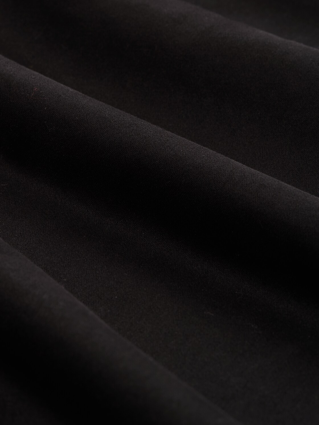 TTJOSH Regular Slim Hose - Black - Material-Ansicht