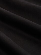 TTJOSH Regular Slim Hose - Black - Material-Ansicht
