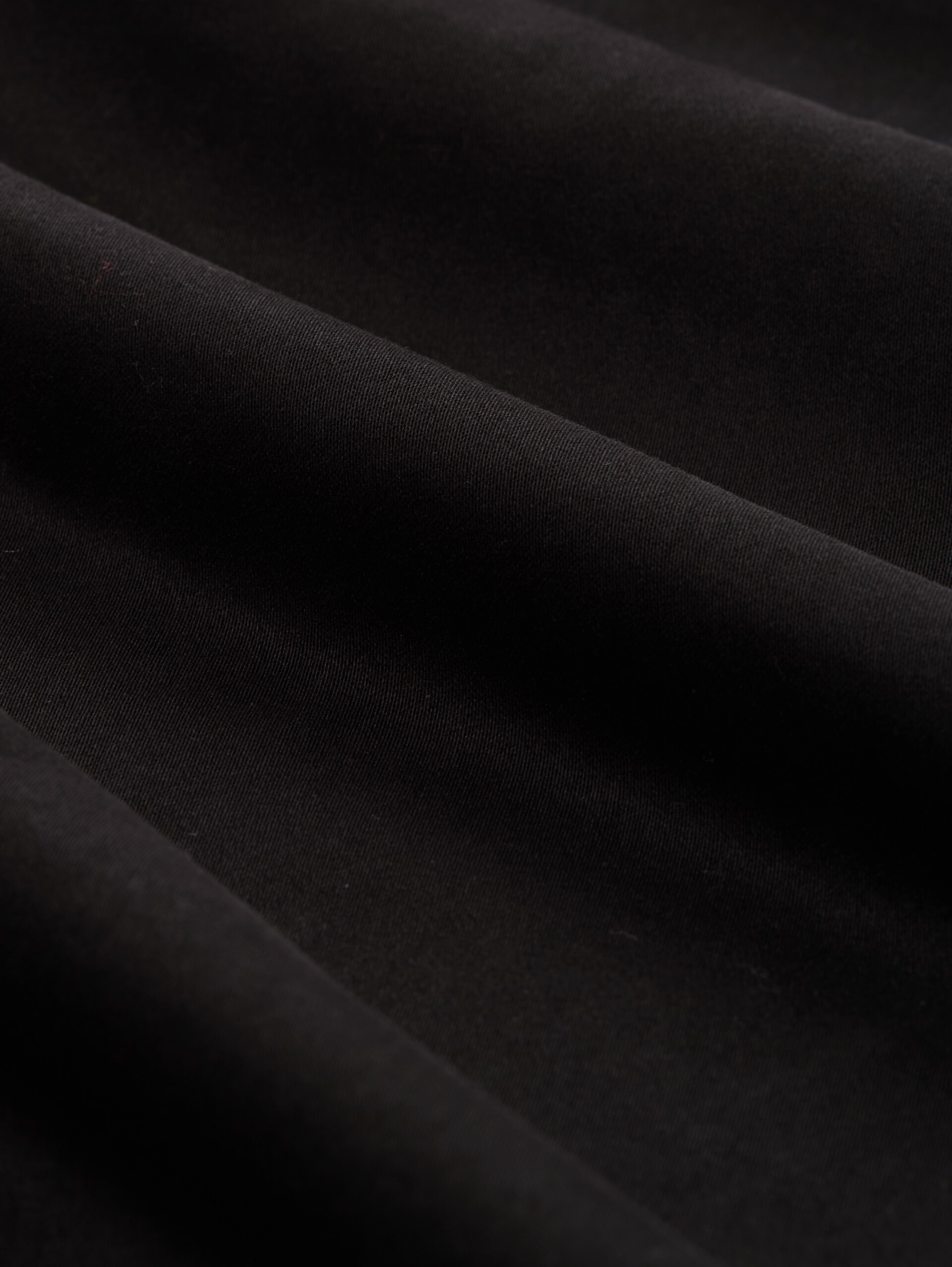 TTJOSH Regular Slim Trousers - Black - Material view