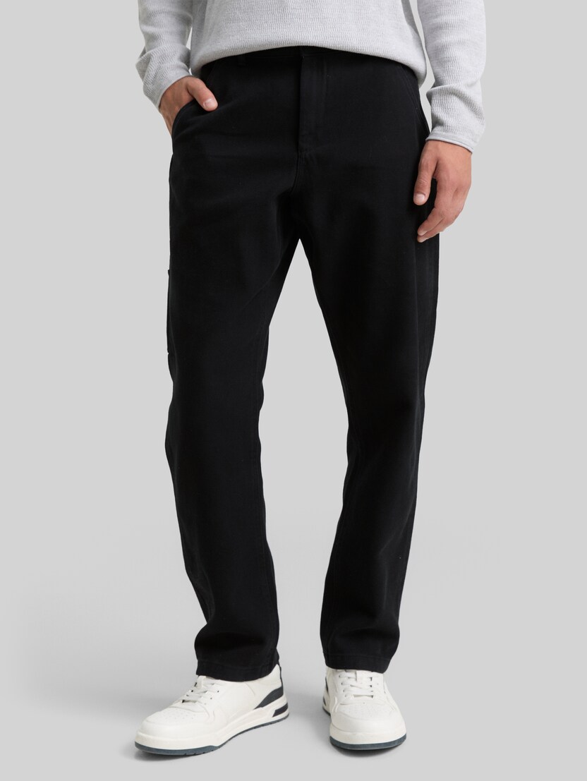 TTLoose Jeans im Utility-Look von Denim Male, Black