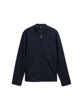 Nicht ausgewählt, Piqué Blouson Jacke mit Bomberkragen von , blau