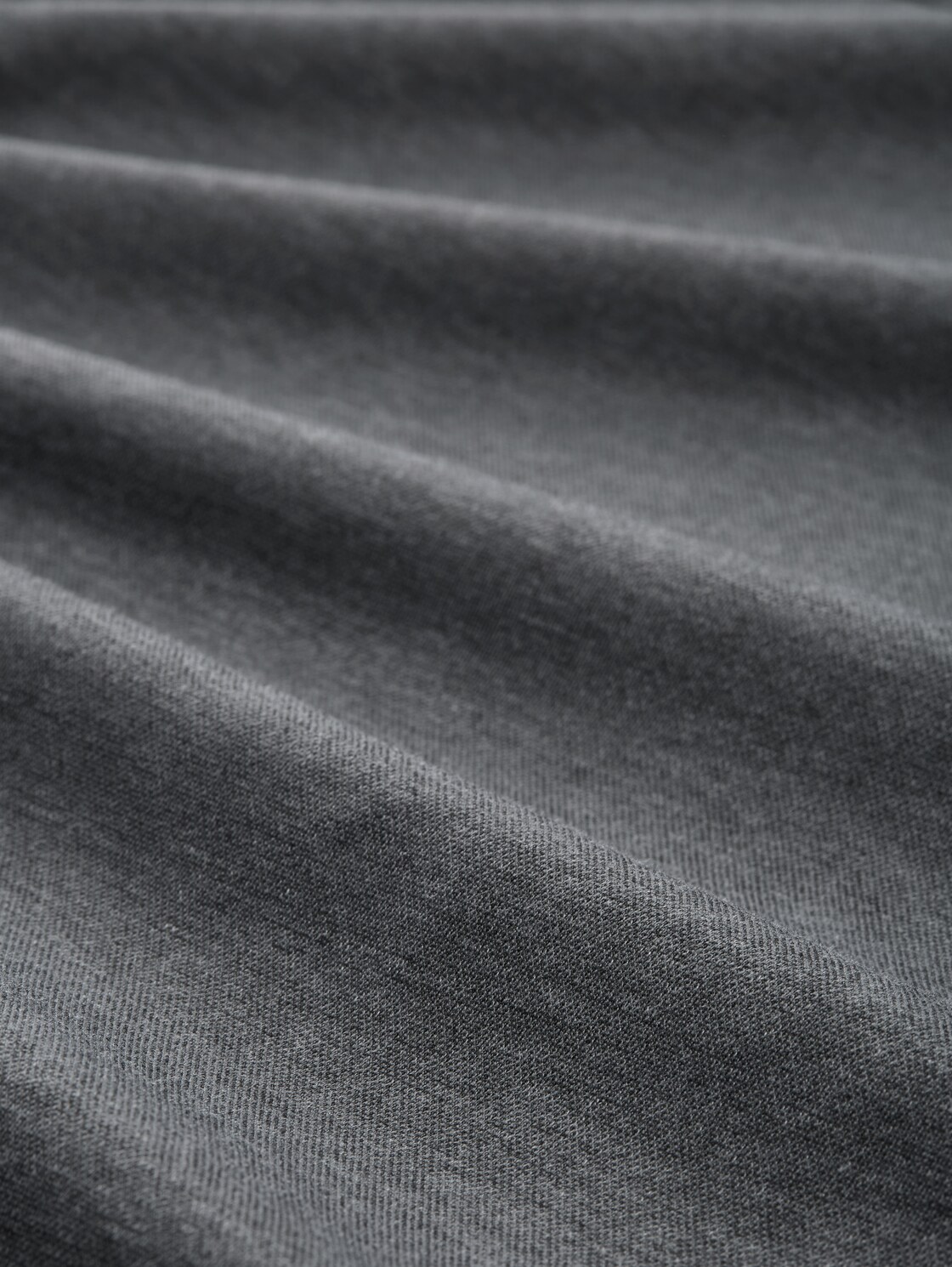 Piqué Blouson Jacke mit Bomberkragen - classic dark grey melange