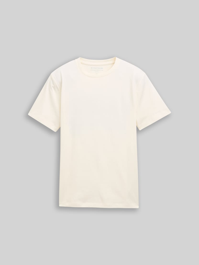 T-Shirt mit Textprint von Teen Boys, Wool White