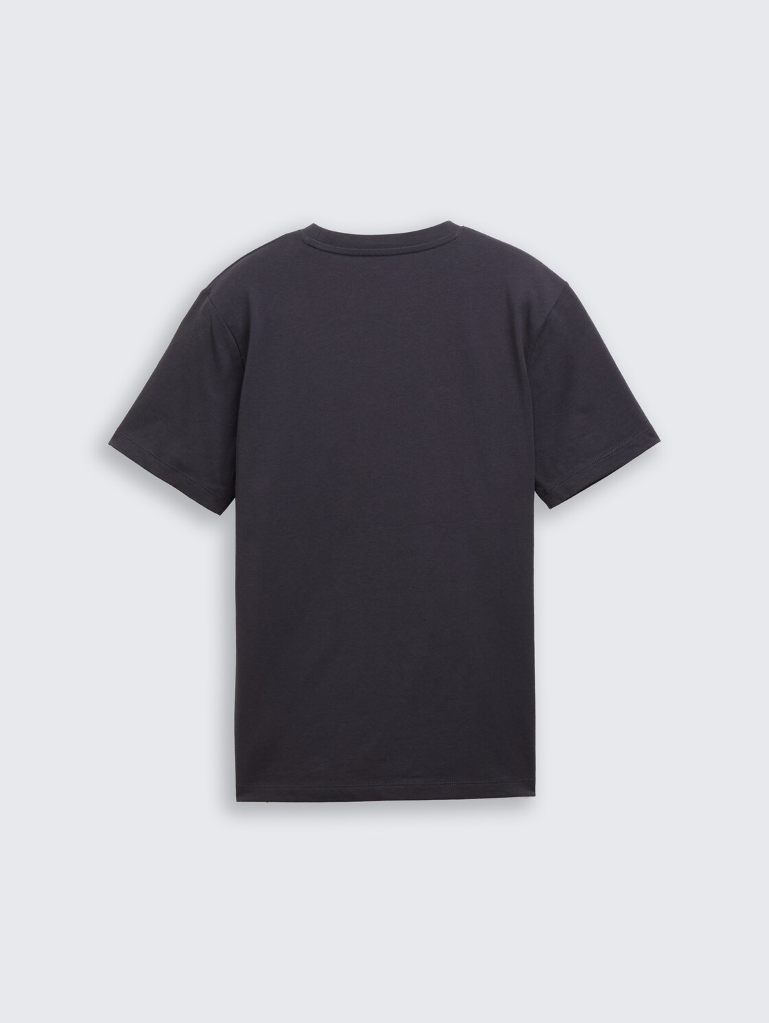 T-shirt met tekstopdruk - coal grey