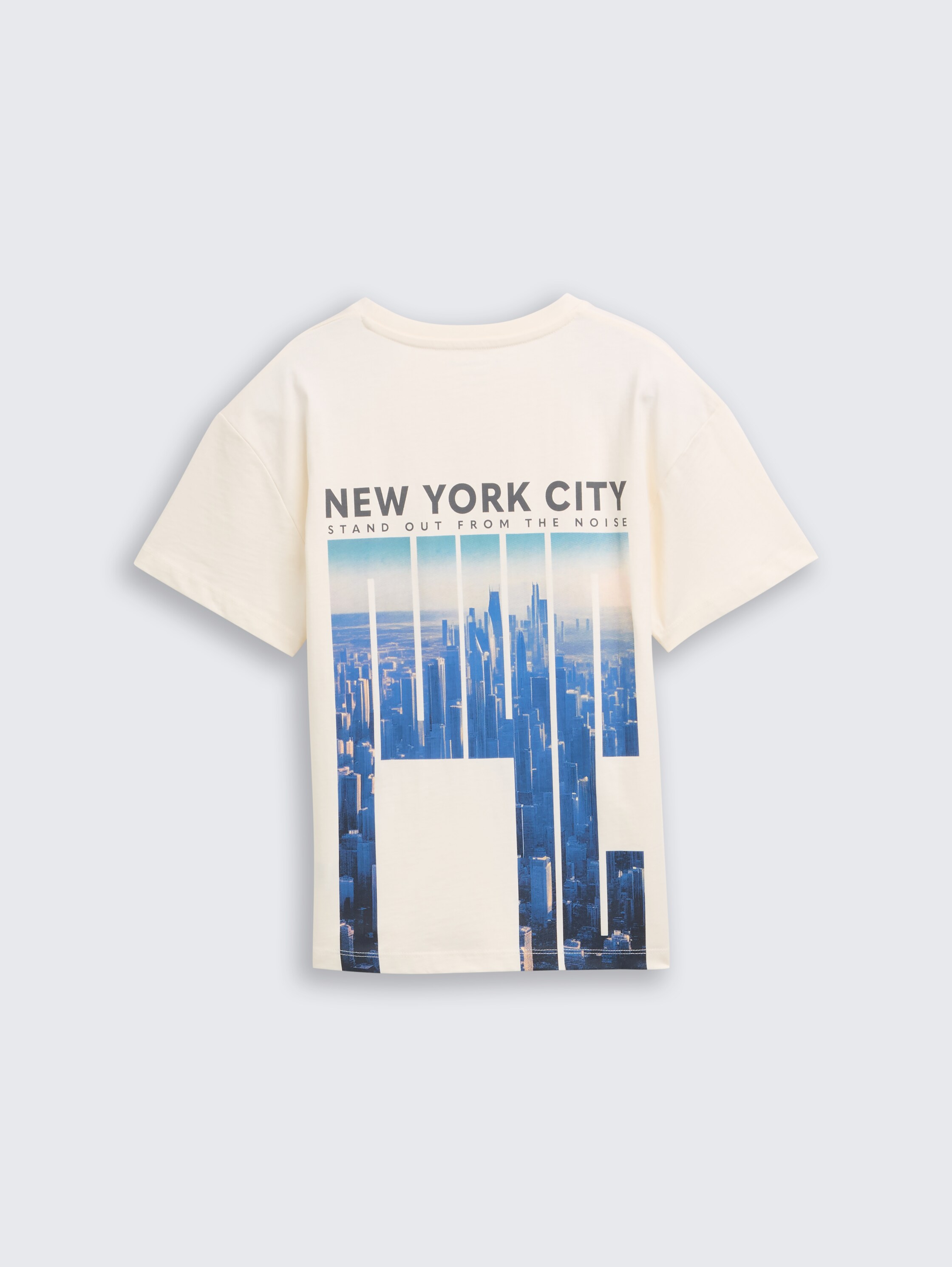 Oversize T-Shirt mit Rückenprint - wool_white - 