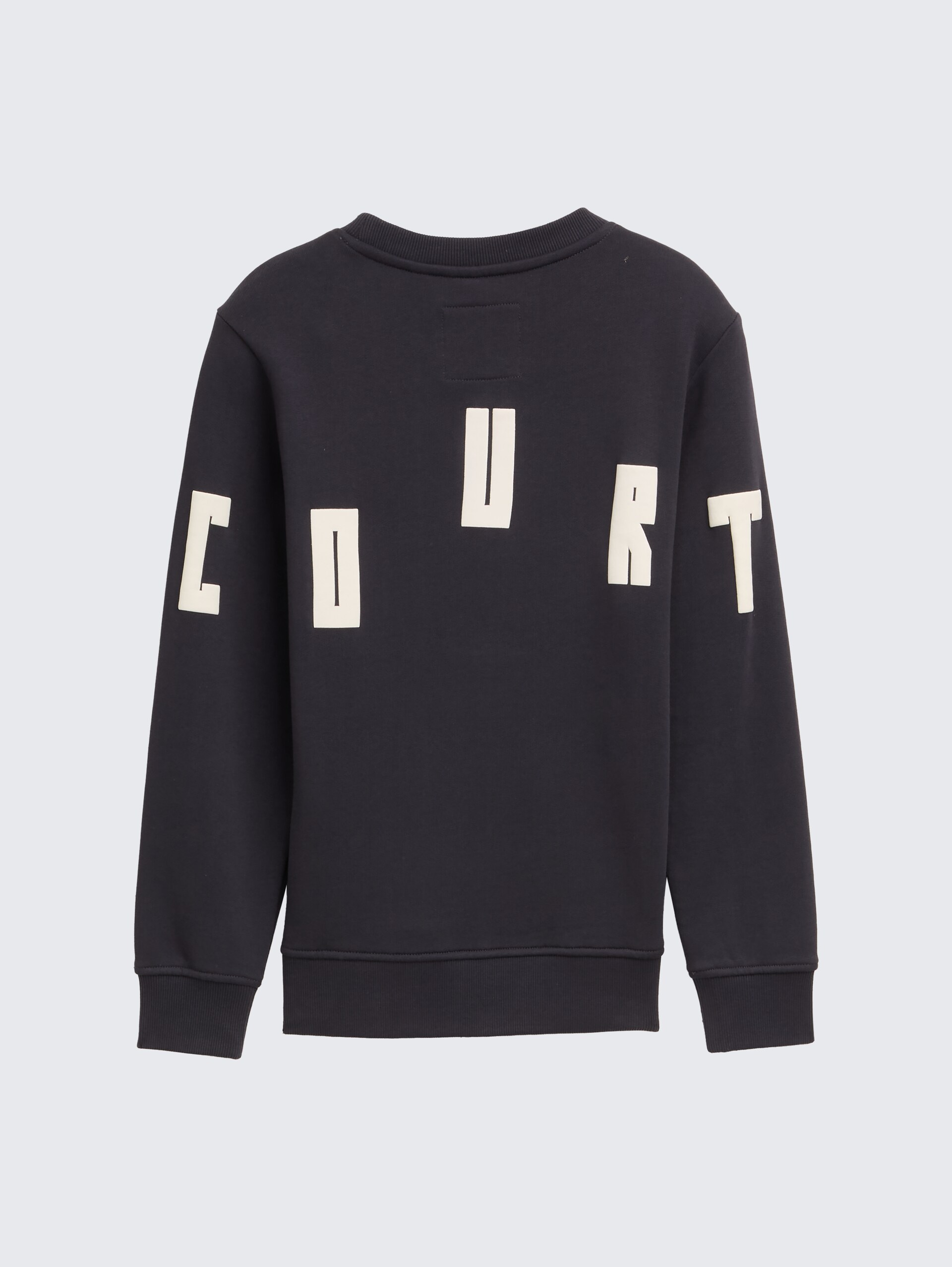 Sweatshirt mit Print - coal grey