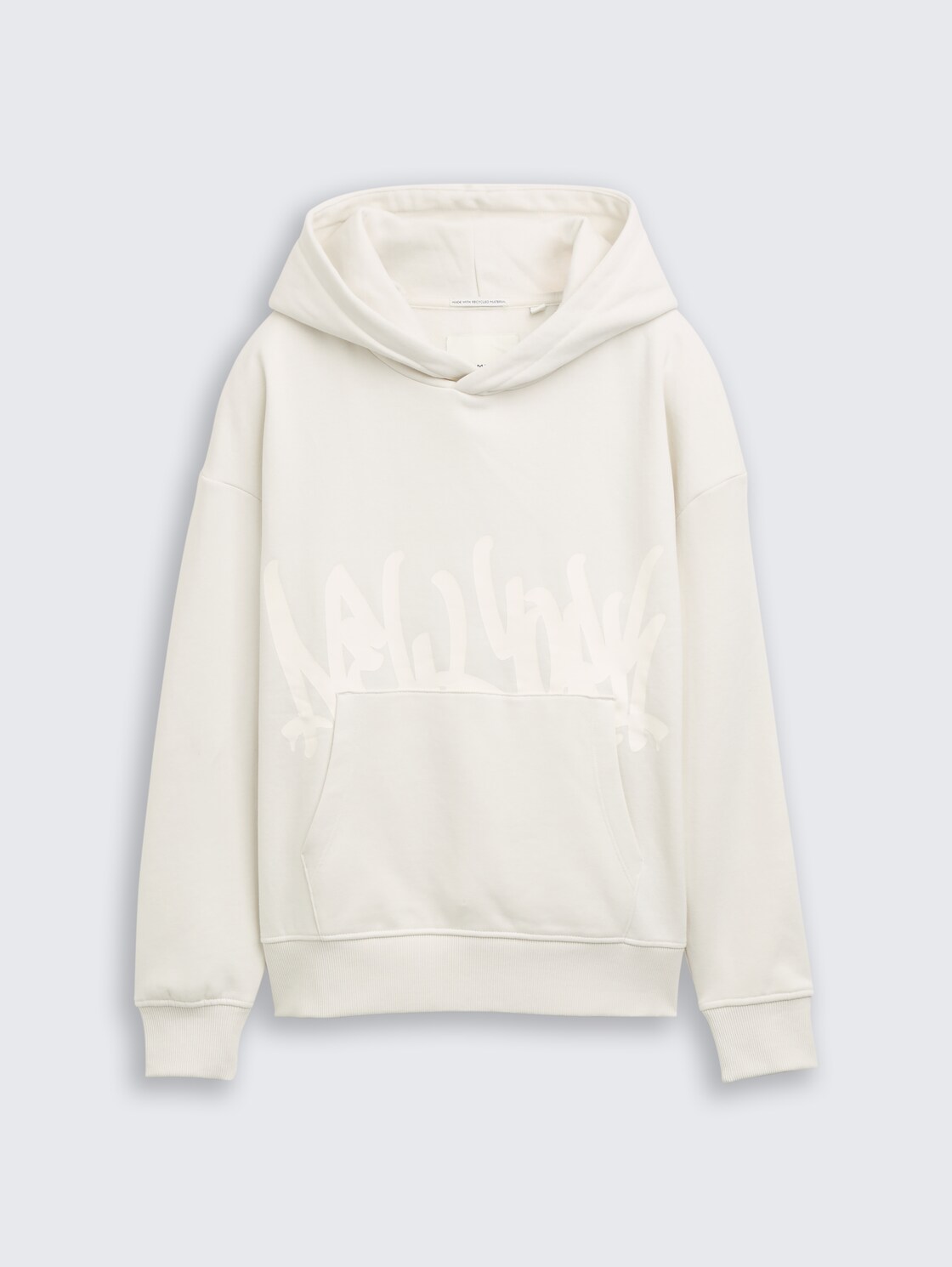 Oversize Hoodie Sweatshirt - greyish white - Vorder-Produkt-Ansicht