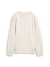 Selected, Basic sweatshirt by Tom Tailor, white