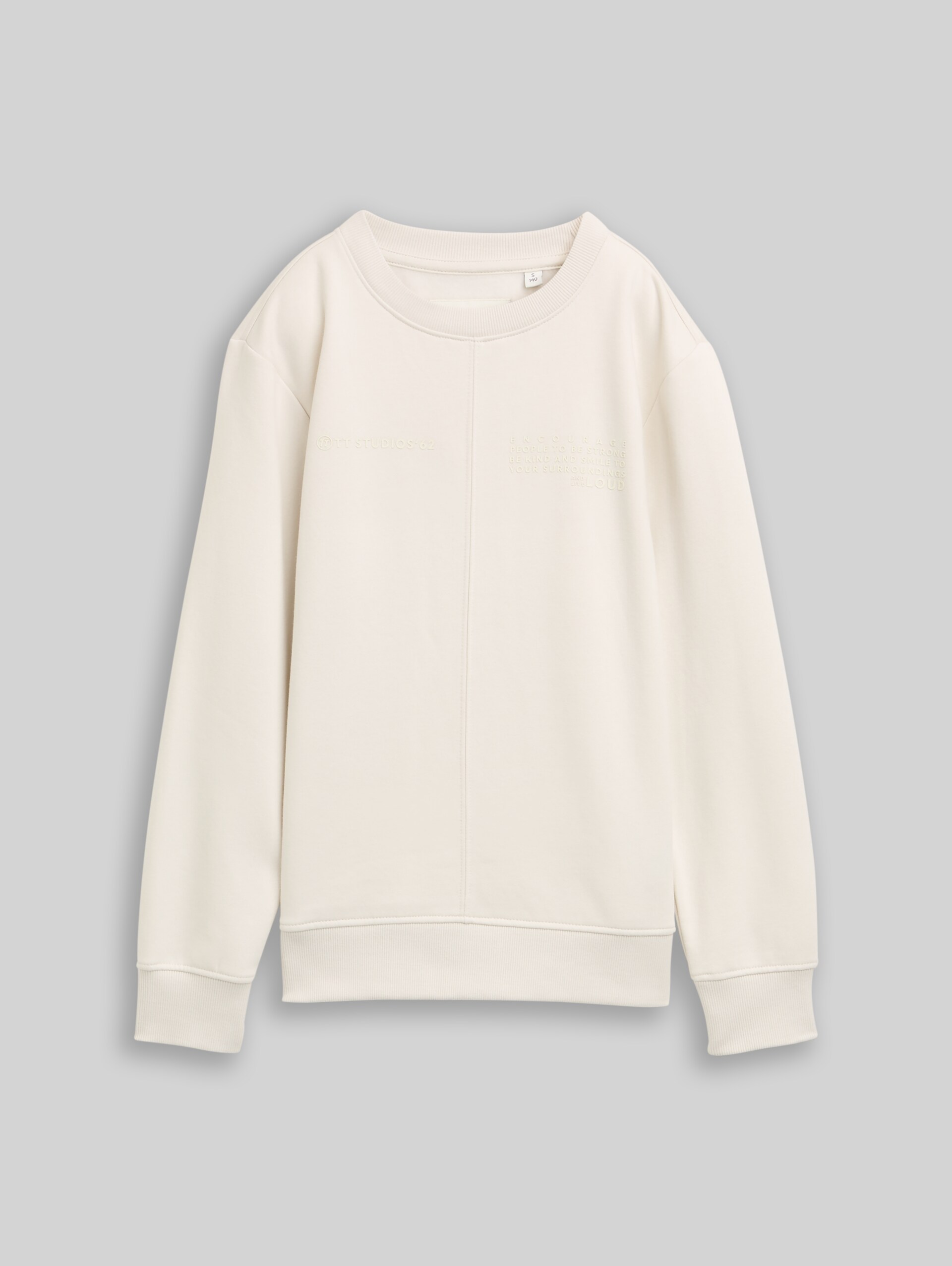 Basic Sweatshirt - greyish white - Front product view