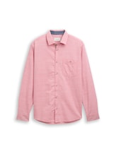 Nicht ausgewählt, Regular Fit Hemd mit Brusttasche von , rot