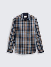 Regular Fit Hemd mit Karo-Muster - navy blue shades check - Vorder-Produkt-Ansicht