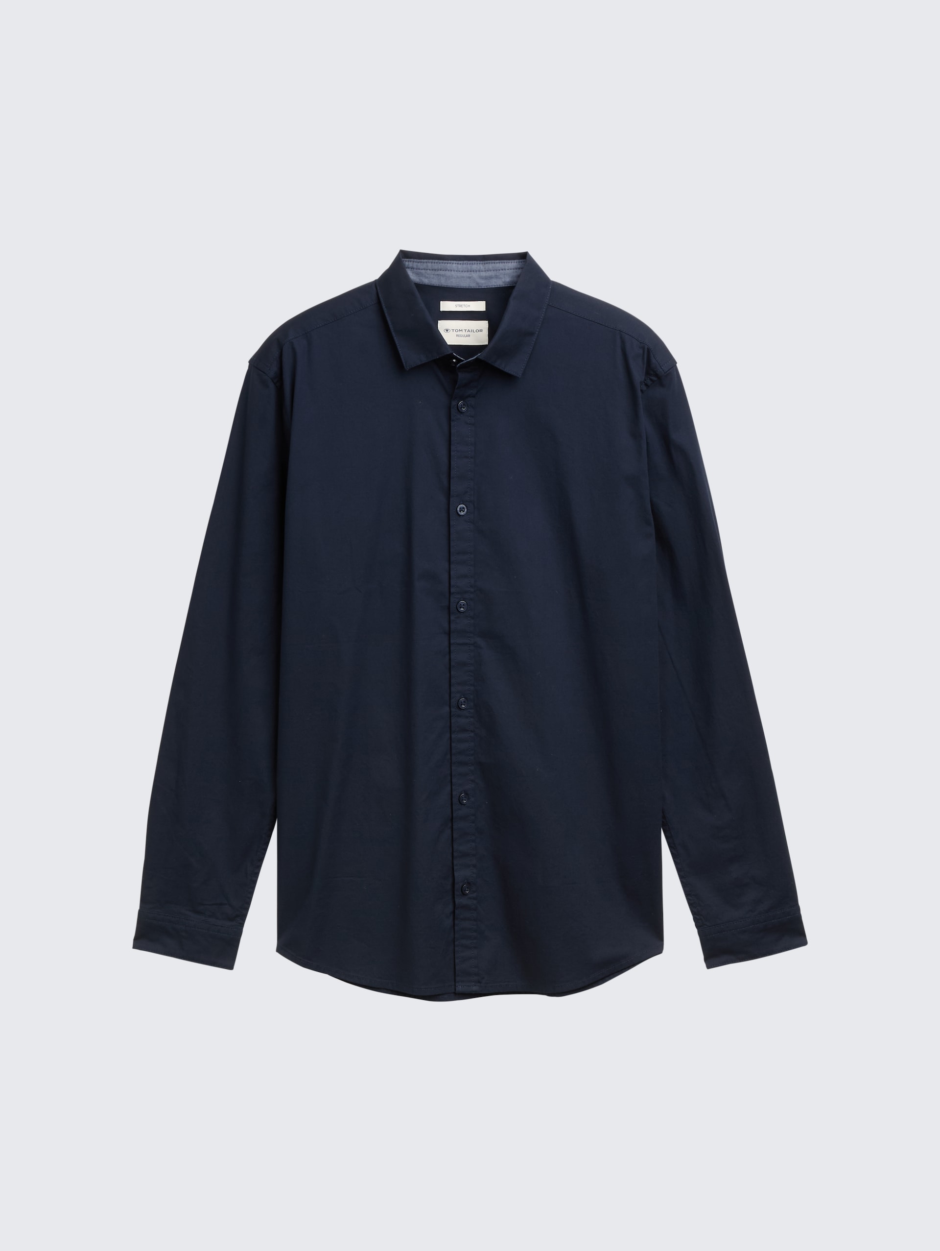 Regular Fit Hemd mit Stretch - sky captain blue - Vorder-Produkt-Ansicht