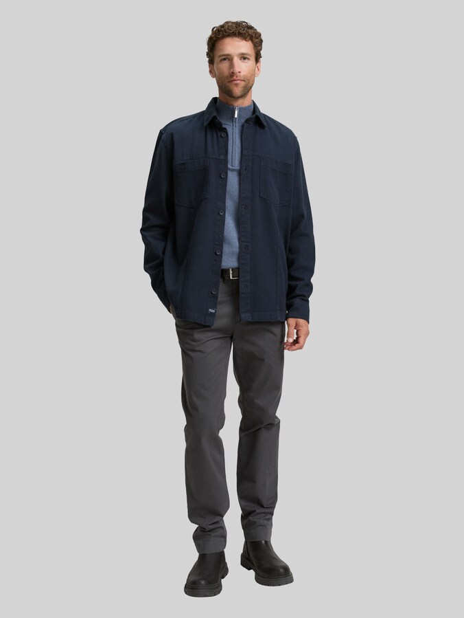 Overshirt mit Brusttaschen von Men, sky captain blue
