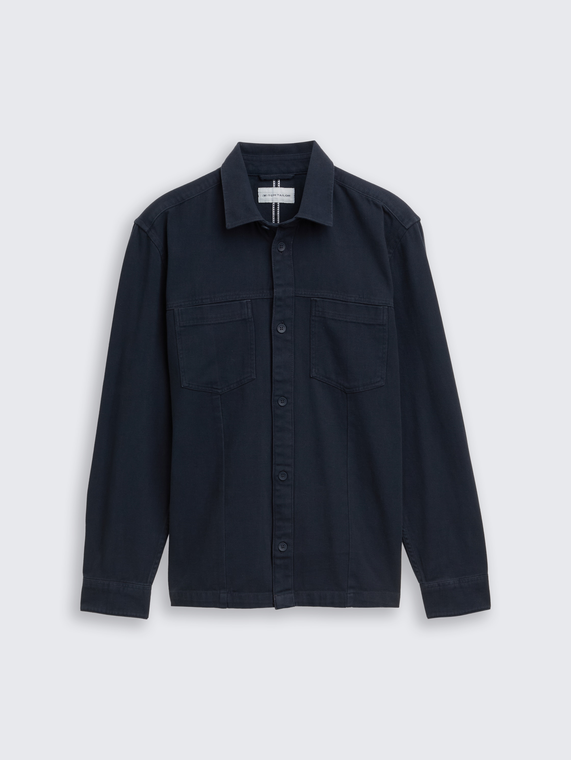 Overshirt mit Brusttaschen - sky_captain_blue_1 - 