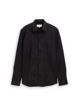 Nicht ausgewählt, Regular Fit Hemd mit Logo-Stickerei von , schwarz