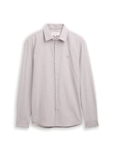 Nicht ausgewählt, Regular Fit Hemd mit Logo-Stickerei von , grau