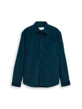 Not Selected, Relaxed fit corduroy shirt with breast pocket by , green