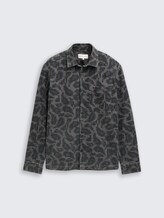 Survêtement avec poche poitrine - night grey big pixel print - Vue de face du produit