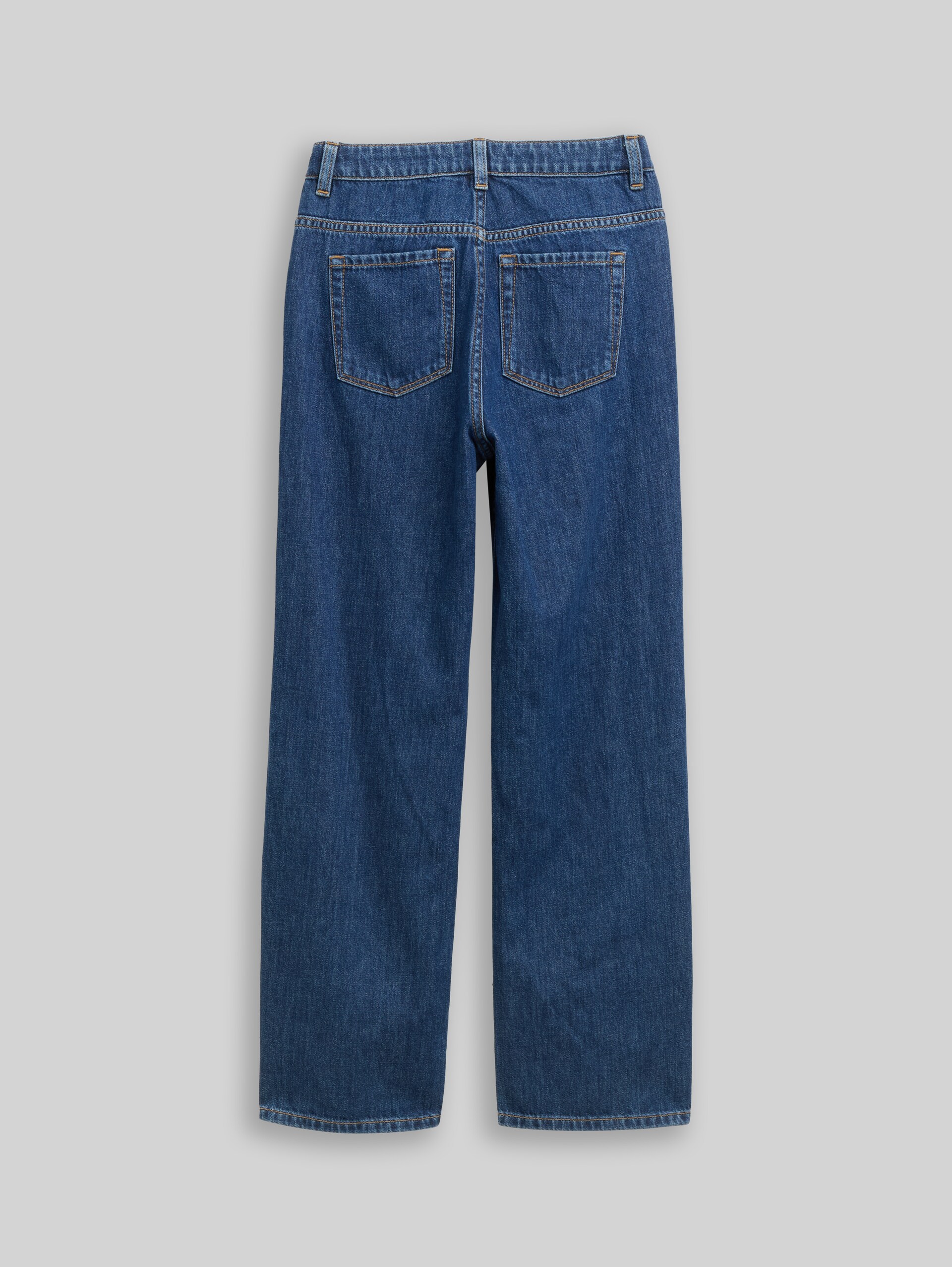 Straight Jeans - Blue Denim