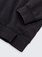 Sweat à capuche oversized avec imprimé dans le dos - coal grey - Vue détaillée du modèle