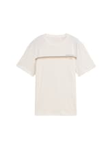 Ausgewählt, T-Shirt mit Print von Tom Tailor, braun