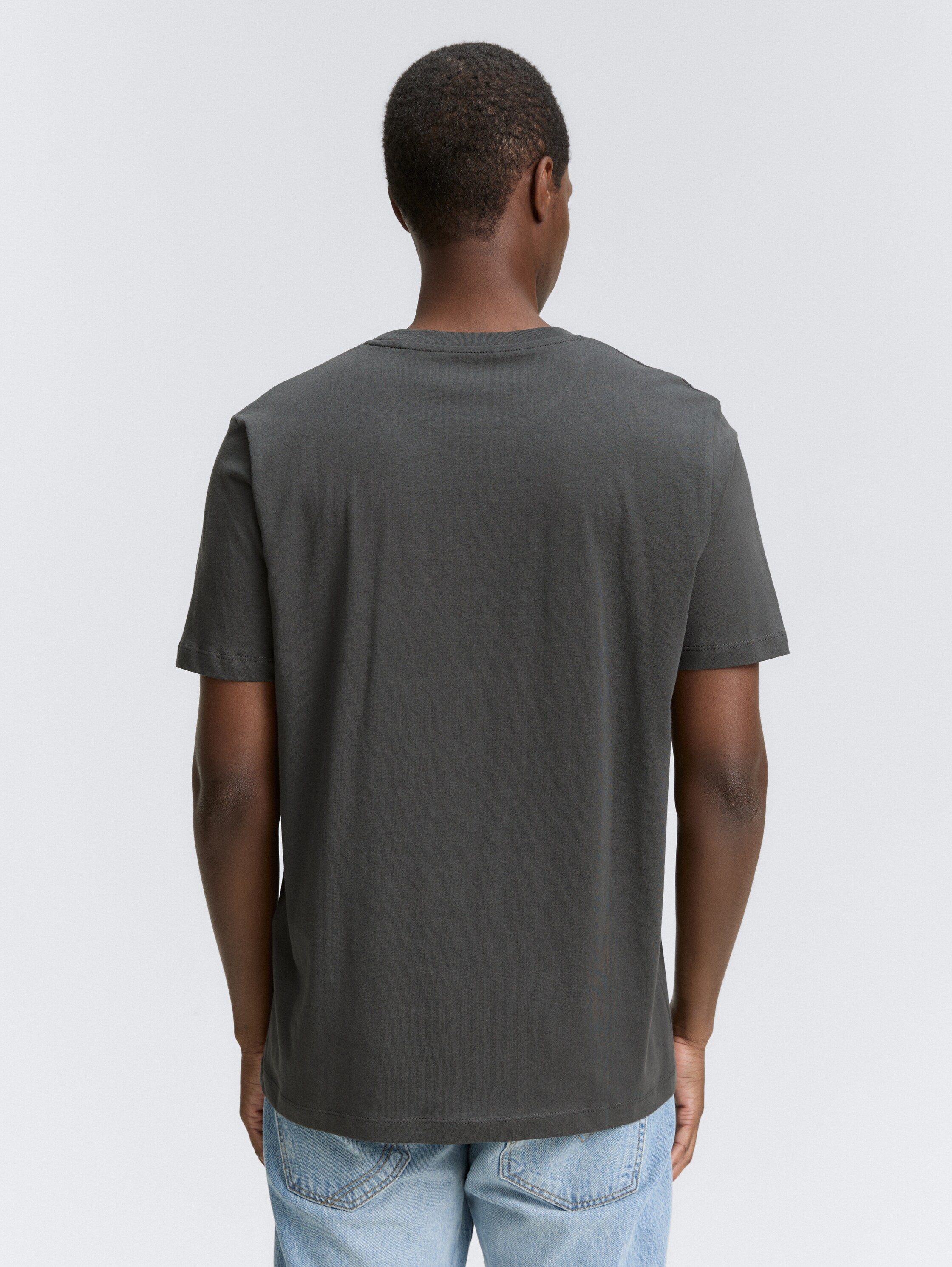 T-Shirt mit Print - ash_grey - 