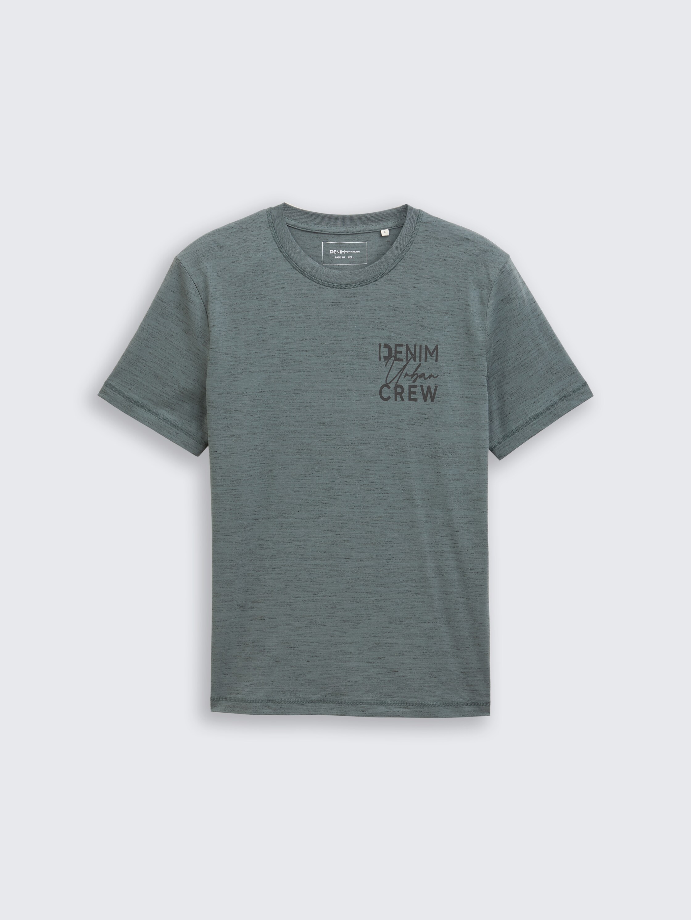 T-Shirt mit Print - washed jasper green - Vorder-Produkt-Ansicht