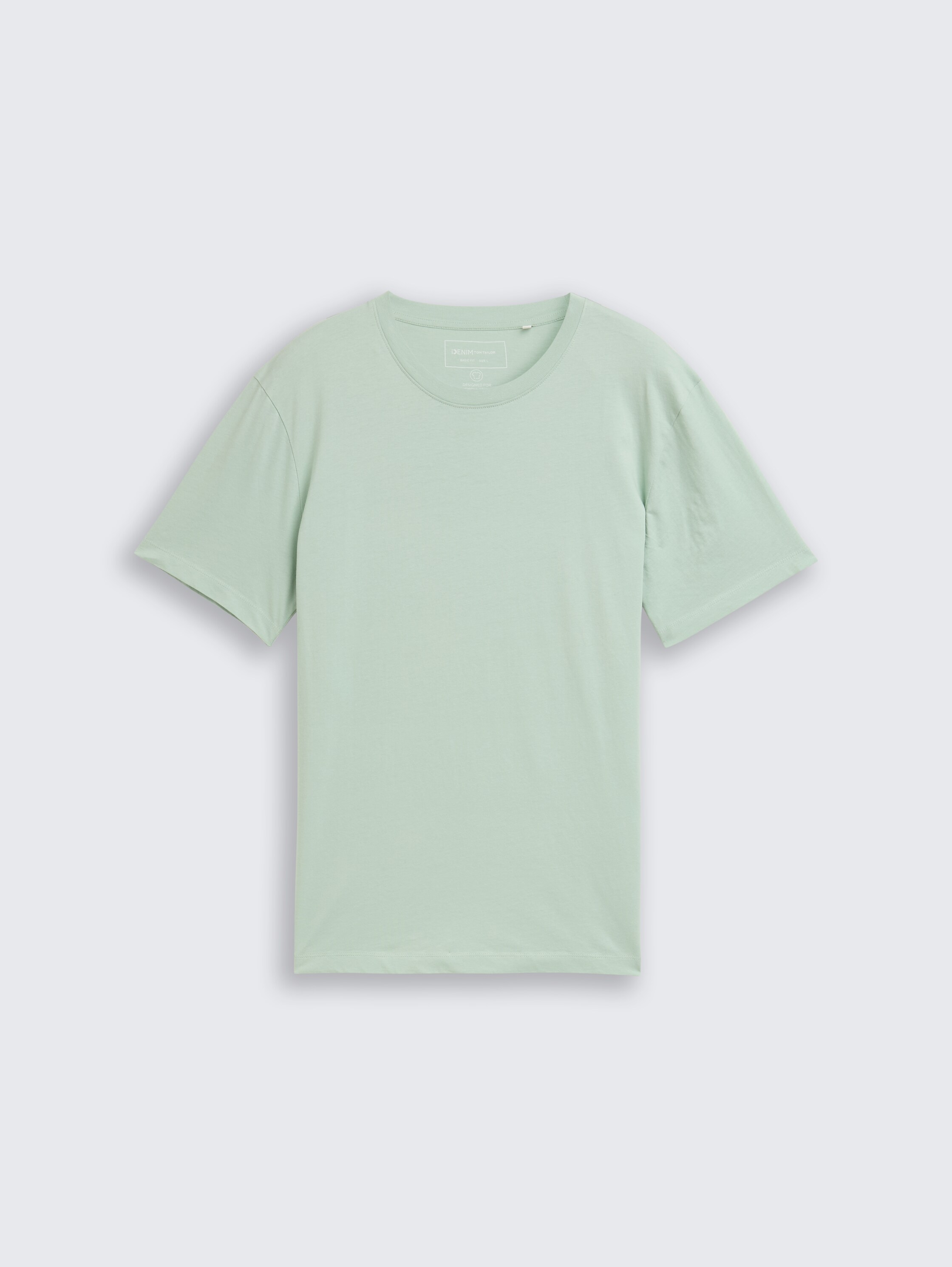 Basic T-shirt in plain colours - fresh_mint_green - 