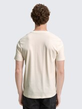 T-shirt à imprimé photo - Gardenia White - Découpe Vue arrière du modèle