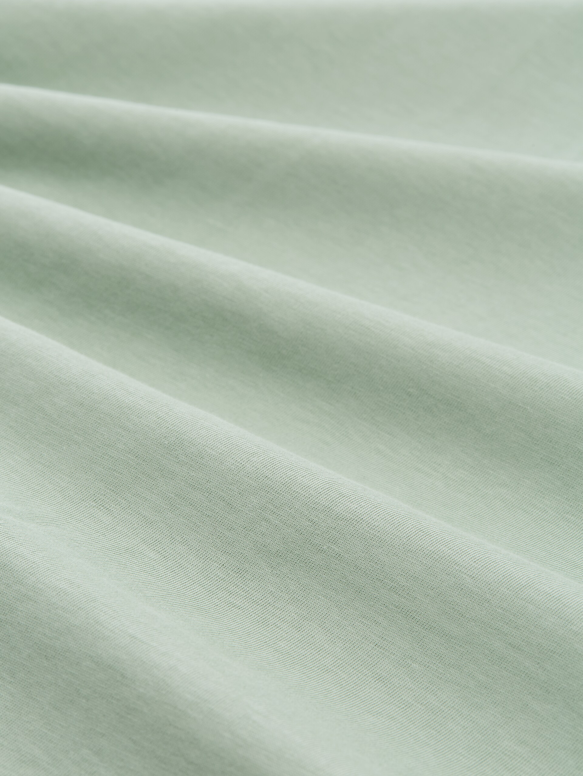 T-Shirt mit Fotoprint - Fresh Mint Green - Material-Ansicht