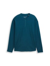 Nicht ausgewählt, Henley Langarmshirt von , grün
