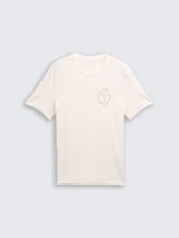 Tee shirt avec imprimé - Gardenia White - Vue de face du produit
